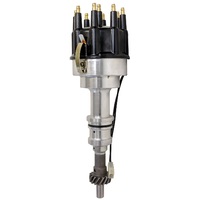 Proflow Distributor HEI Street Series Magnetic Pickup Bosch Style Black Cap SB For Ford 302 351 Cleveland V8 PFEID350E