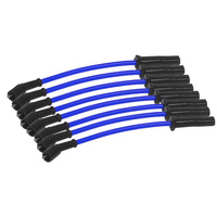 Proflow Spark Plug Pro Lead Wires Spiro Wound 10mm Blue Black Boots LS For Holden Commodore For Chev PFEIGLS10LSBL
