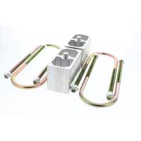 Proflow Universal Aluminium Leaf Spring Lowering Block Kit 3 Inch PFELBC-4324