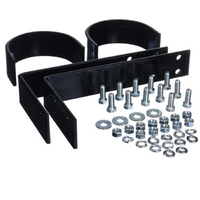 Proflow Driveshaft Safety Loop Kit, Tailshaft, Bolt-On, Steel, Black Plated, Universal, Each
