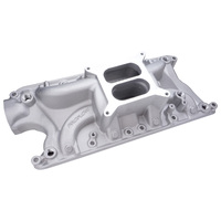 Proflow Intake Manifold AirDual Aluminium Square/Spread Bore SB for Ford 289 302W each PFEM2121