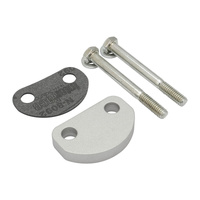 Proflow Intake Manifold D Choke Block Off Plate With Gasket Bolts Ford 302 351 Cleveland Aluminium Suits Early Ford Oem & 2750 Manifolds Kit