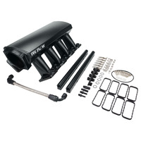 Proflow Intake Manifold Kit with Fuel Rails Fabricated Black EFI To suit 102mm Throttle Body For Chevrolet For Holden Commodore LS1 LS6 PFEM63232
