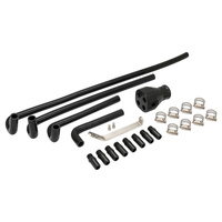 Proflow Coolant Collector Adaptor Kit Suits RB25 Fabricated Intake Manifolds Black