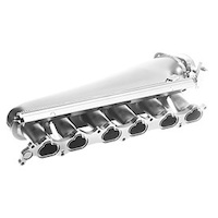 Proflow Intake Manifold Kit Fabricated Aluminium Polished for Toyota 2JZ Turbo Inlet Plenum 90mm Throttle Body Fuel Rail PFEM67552