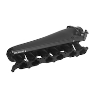Proflow Intake Manifold Kit Fabricated Aluminium Black for Toyota 2JZ Turbo Inlet Plenum 90mm Throttle Body Fuel Rail PFEM67552BK
