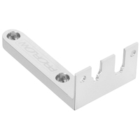 Proflow Throttle Cable Bracket, For GM LS2, Intake Manifold Mount, Billet Aluminium, Silver