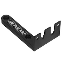 Proflow Throttle Cable Bracket, For GM LS2, Intake Manifold Mount, Billet Aluminium, Black