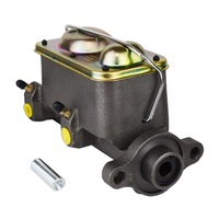 Proflow Master Cylinder Cast Iron Natural 1-1/8 in. Bore Dual Bowl Left Port GM 70-79  PFEMC3514