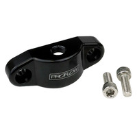 Proflow Oil Cooler Bypass Plate, Suits LS Engines, 1/8'' NPT Port, Billet Aluminum, Black