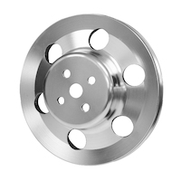 Proflow Water Pump Pulley V-Belt 1-Groove Aluminium Polished For Ford 302 351C 351W PFEP43400-1