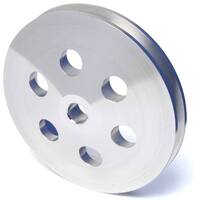 Proflow Pulley Power Steering Early Gm 1-Groove Polished Aluminium PFEP8848P