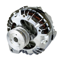 Proflow Alternator Power Spark External Regulator 100 Amp Chrome Plated Chrysler Dodge Plymouth Aluminium 2-groove pulley PFEPM17509