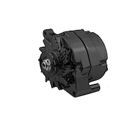 Proflow Alternator Power Spark 100 Amp 1-Wire Internal Regulator Black Powder coat V-Belt For Ford Falcon Each PFEPM37101BK