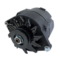 Proflow Alternator Power Spark 100 Amp 1-Wire Internal Regulator Black Wrinkle V-Belt For Chev For Holden Commodore Torana PFEPM37127BKW
