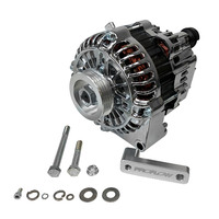 Proflow Alternator Power Spark Conversion Kit for Nissan Commodore RB 20-25-26-30 Power Spark 140amp Alternator Brackets & Pulley Chrome PFEPM38247-RB