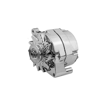 Proflow Alternator Power Spark, 100 Amp, 1G External Regulator, Chrome, V-Belt, For Ford, Falcon, Each