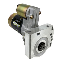 Proflow Starter Motor Power Torque Mini Black Wrinkle/Gold For Chevrolet For Holden V8 LS LSX 168T 2.0kw PFEPM9409