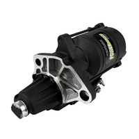 Proflow Starter Motor Power Torque Mini Black Wrinkle Staggered SB & BB Chrysler V8 1.4kW  PFEPM9533