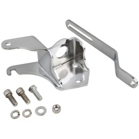 Proflow Power Steering Pump Bracket Mounting SB For Chev Short Water Pump kit Chrome PFEPSB550C