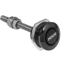 Proflow Quick Release Pro Latch 22mm Micro Fastener, Billet Aluminium, Black, Kit