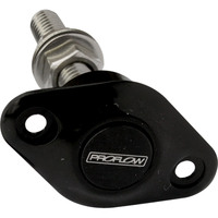 Proflow Quick Release Pro Latch, Large 45 x 30mm Fastener Dzus, Billet Aluminium, Black, Kit