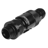 Proflow Fitting Dry Break Quick Release Aluminium Black Holley Fuel Bowl -08 AN Male PFEQR700-08