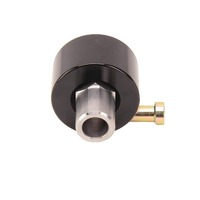 Proflow Aluminum Quick Release Steering Wheel Hub Hex 3/4 Inch Black 3/4" ID weld on hex sleeve allows for welding to 3/4" round steering shafts  PFEQ