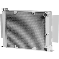Proflow Performance Aluminium Replacement Radiator Mazda RX7 Series 1 2 3 & Rx2 Rx3 Rx4 Side Tanks PFERDMZ1015