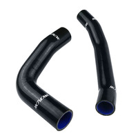 Proflow Radiator Hose Kit Silicone Black For Holden 350 327 HQ HJ HX HZ PFERHK103