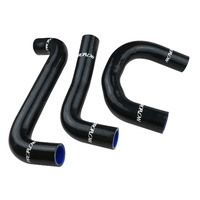 Proflow Radiator Hose Kit Silicone Black For Holden LS1 EFI VX VY VU WH WK Commodore PFERHK106
