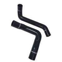 Proflow Radiator Hose Kit Silicone Black For Ford XW XY Cleveland 302 351C 351 PFERHK303