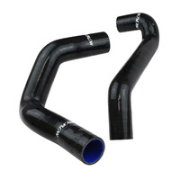 Proflow Radiator Hose Kit Silicone Black For Ford XA XB 302 351 Cleveland 302 351C PFERHK305