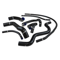 Proflow Radiator Hose Kit Silicone Black For Ford Falcon BA-FG 6 Cyl Barra 4.0L XR6 Turbo PFERHK307