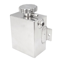 Proflow Radiator Overflow Tank Fabricated Aluminium 150 height 120mm 80mm Square PFERO4P
