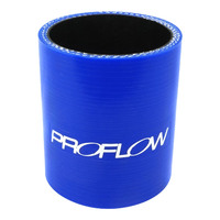Proflow Hose Tubing Air intake Silicone Straight 1.75in. Straight 3in. Length Blue  PFES101-175