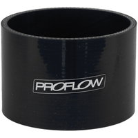 Proflow Hose Tubing Air intake Silicone Straight 1.75in. Straight 3in. Length Black  PFES101-175B