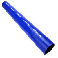 Proflow Hose Tubing Air intake Silicone Straight 2.50in. Straight 2Ft Length Blue  PFES101-250L