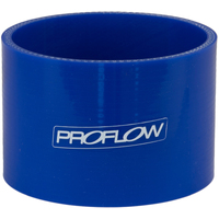 Proflow Hose Tubing Air intake Silicone Straight 5.00in. Straight 3in. Length Blue PFES101-500