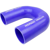 Proflow Hose Tubing Air intake Silicone Coupler 2.00in. 180 Degree Elbow Blue 