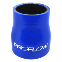 Proflow Hose Tubing Air intake Silicone Reducer 1.75in. - 2.00in. Straight Blue 