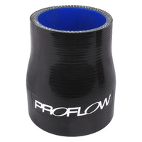 Proflow Hose Tubing Air intake Silicone Reducer 1.75in. - 2.00in. Straight Black  PFES201-175-200B