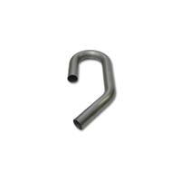 Proflow Exhaust Tubing U-J Mandrel Bend 4.00 in. Diameter 45/180 Degrees Stainless Steel 5.0 in. Bend Radius PFESS-UJ400180