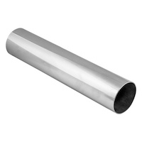 Proflow Stainless Steel Tubing, Intercooler, Exhaust, SS304, 2.25in. Straight 30cm Long