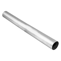 Proflow Stainless Steel Tubing, Intercooler, Exhaust, SS304, 2.25in. Straight 100cm Long