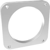 Proflow Throttle Body Adapter LS Weld-on Flange Billet Aluminium Natural 102mm Bore Size PFETBP100
