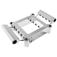 Proflow Fuel injection Conversion Plate Billet Aluminium Natural 4150 & 4500 Plate Kit PFETBP4150S