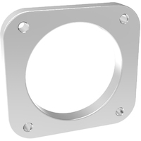 Proflow Throttle Body Adapter Weld-on Flange Billet Aluminium Natural 80mm Bore Size PFETBP80