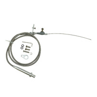 Proflow Automatic Transmission Braided Stainless Kickdown Kit Carburettor GM TH350 Kit  PFETCS6053