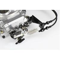 Proflow Throttle Cable Bracket, Holley Sniper EFI Fuel Injection, Black Stainless Steel, Each